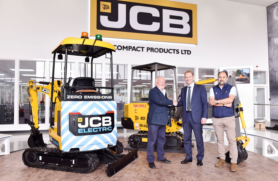 JCB電動微挖再獲新訂單！